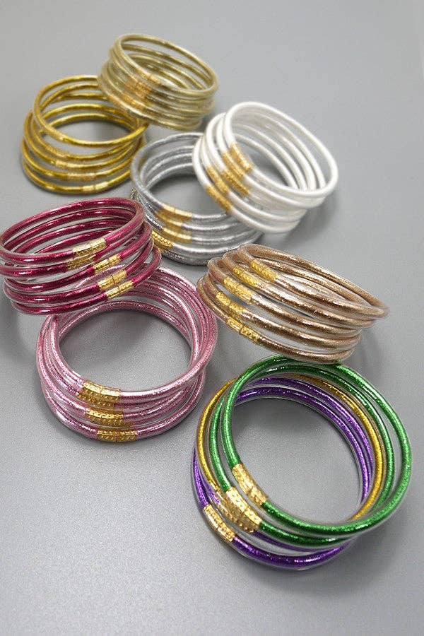 Jelly Tube Bracelet Set