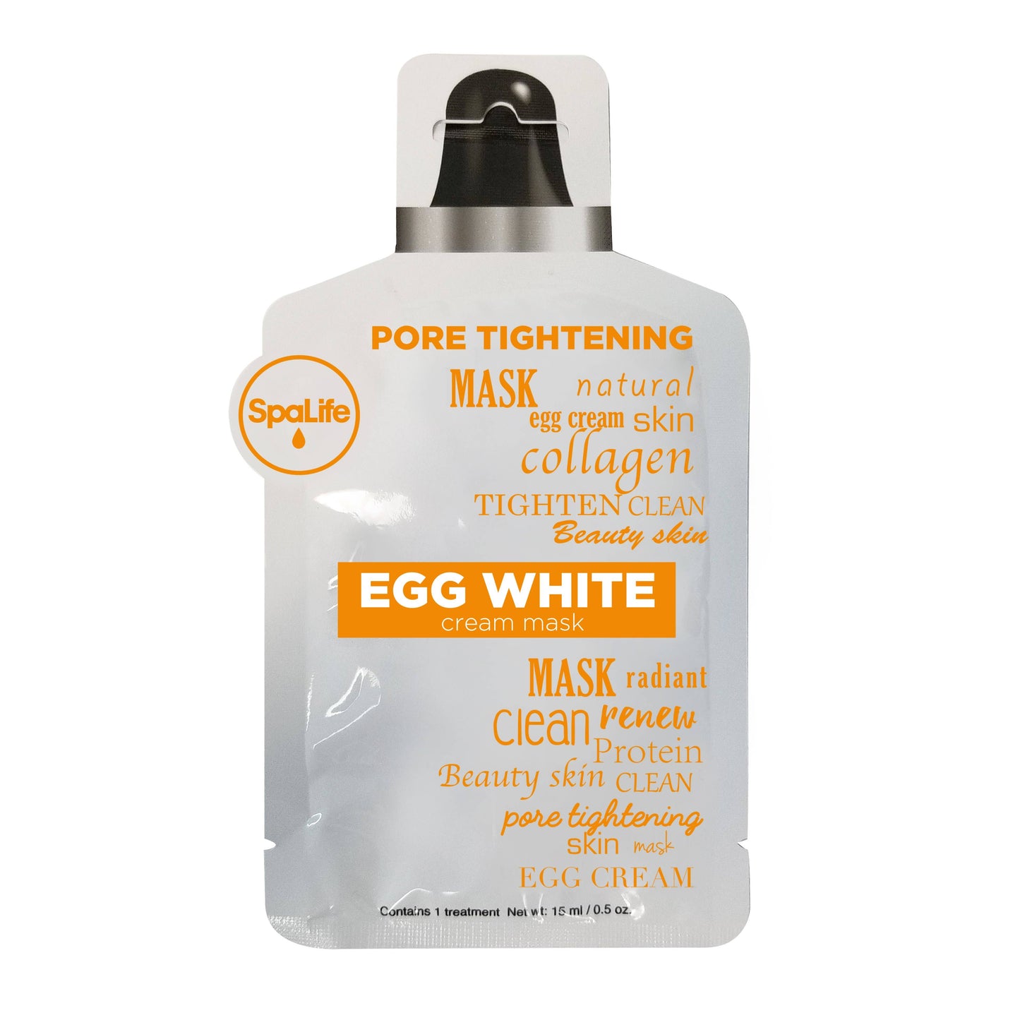 Pore Tightening Egg White Cream Mask - single