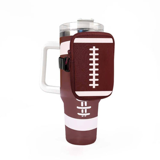 Football 🏈 40oz Cup Pouch  Neoprene