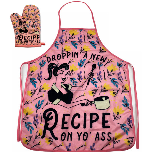 Droppin A New Recipe Apron