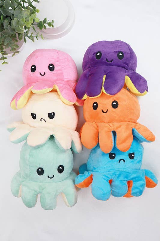 Reversible Octopus Plushie