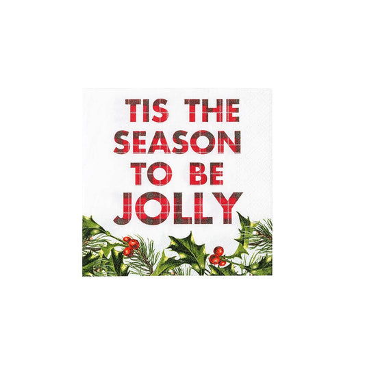 Tis the Season Christmas Napkins - 20 Pack